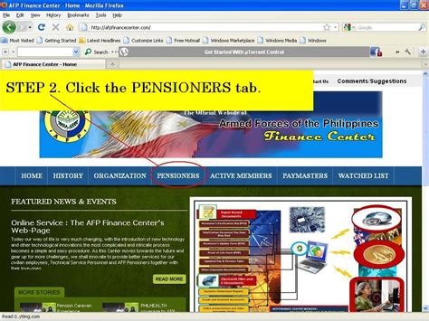 afp pension payslip online|AFP PGMC .
